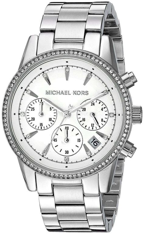 michael kors ritz tricolor chronograph watch|mk6428.